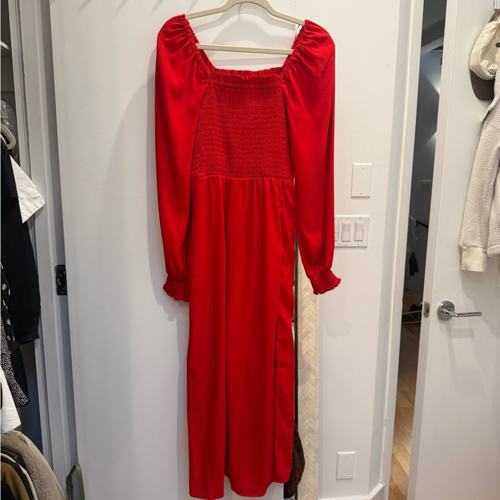 La Ligne X Target Red Midi Dress